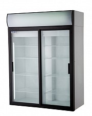 Холодильный шкафы POLAIR Standard со стеклянными дверьми DM110Sd-S