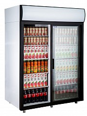 Холодильный шкафы POLAIR Standard со стеклянными дверьми DM114Sd-S 2.0