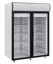 Холодильный шкафы POLAIR Standard со стеклянными дверьми DM114-S