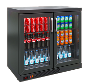 Барный холодильный стол-шкаф со стеклянными дверьми TD102-Bar