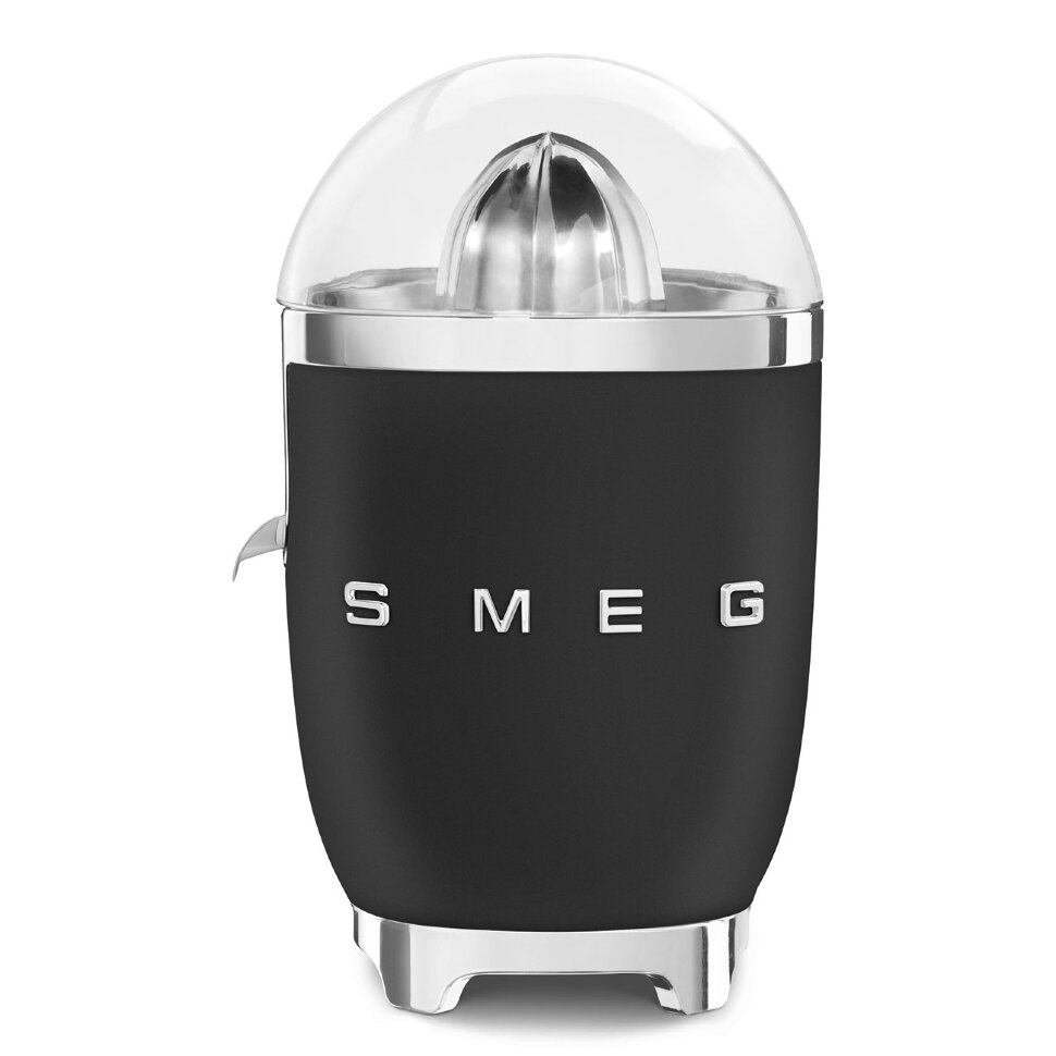 SMEG CJF01BLMEU Соковыжималка для цитрусовых, стиль 50-х, цвет чёрный матовый