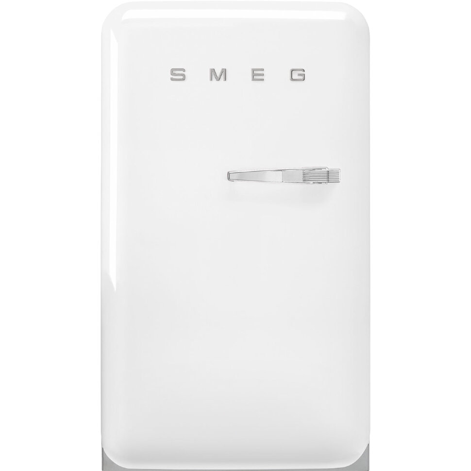 SMEG FAB10LWH5 Отдельностоящий однодверный холодильник,стиль 50-х годов, 54,5 см, белый, петли слева