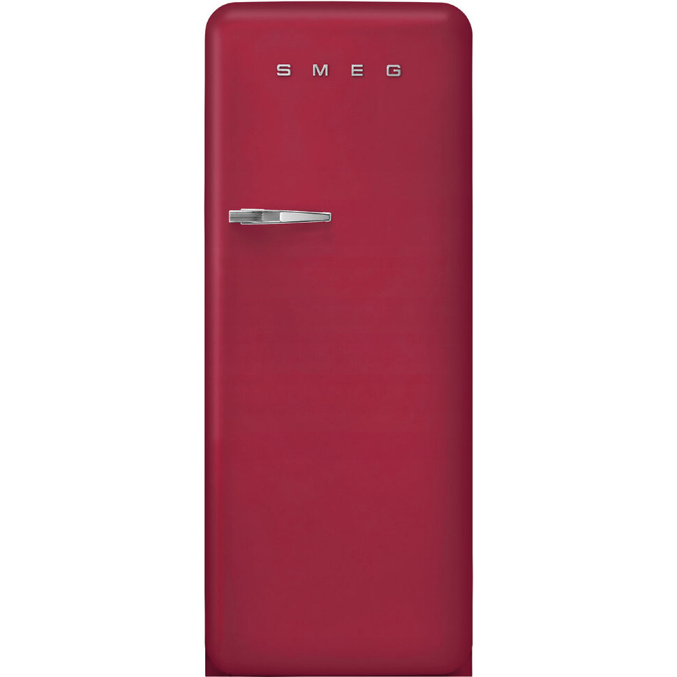 SMEG FAB28RDRB5 Отдельностоящий однодверный холодильник, стиль 50-х годов, 60 см, рубиново-красный