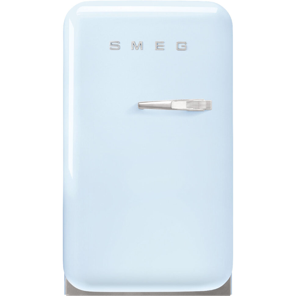SMEG FAB5LPB5 Отдельностоящий минибар,пастельный голубой, стиль 50-х гг., петли слева