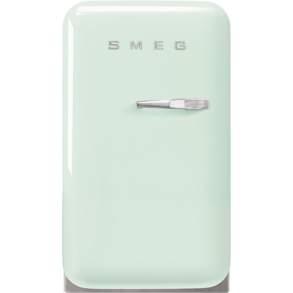 SMEG FAB5LPG5 Отдельностоящий минибар, пастельный зеленый, стиль 50-х гг., петли слева