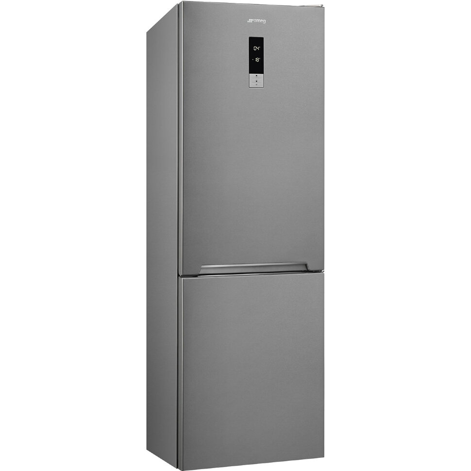 SMEG FC18EN4AX Отдельностоящий холодильник, 60 см, нержавеющая сталь с обработкой против отпечатков пальцев