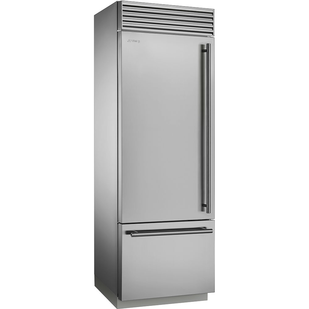 SMEG RF376LSIX Отдельностоящий холодильник, 74 см, No-Frost