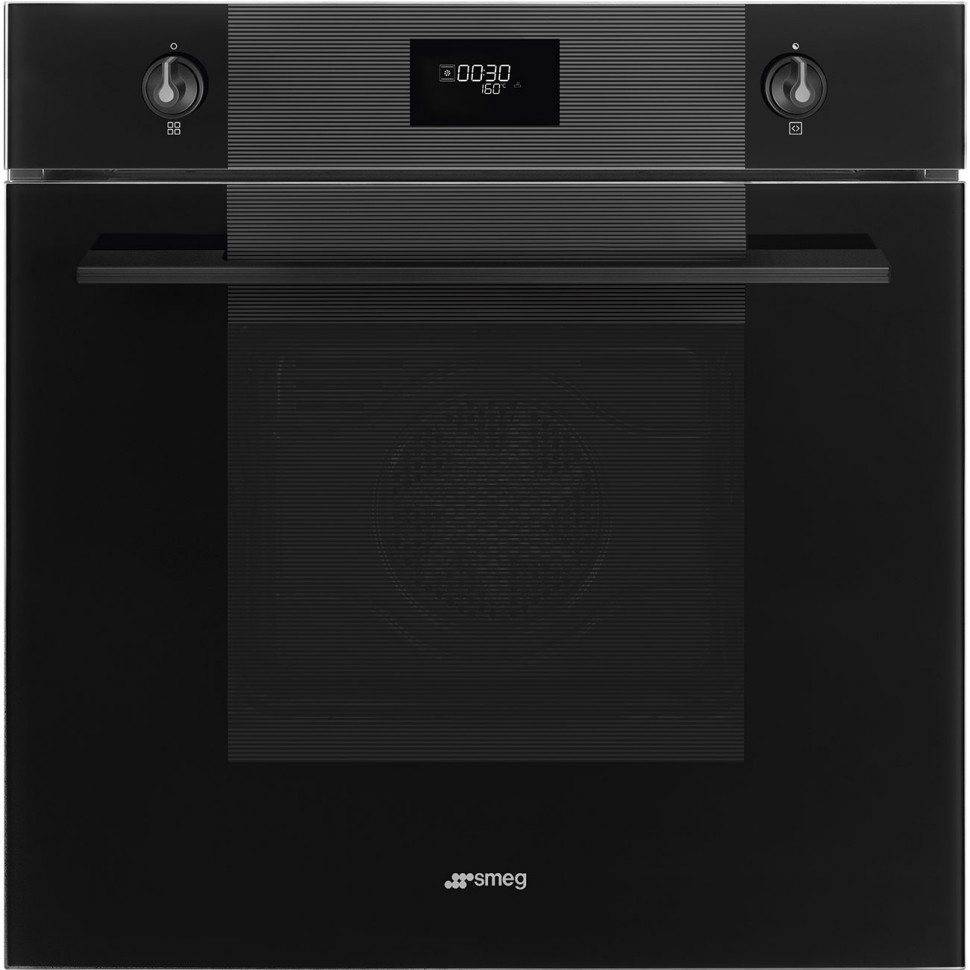 SMEG SF6101TVNO Многофункциональный духовой шкаф, 60 см, 10 функций, черное стекло