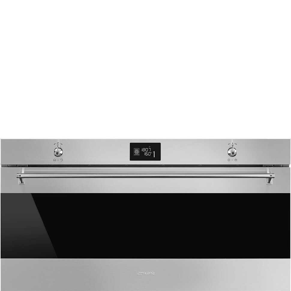 SMEG SFR9390X Многофункциональный духовой шкаф,90 см, 9 функций, нержавеющая сталь.