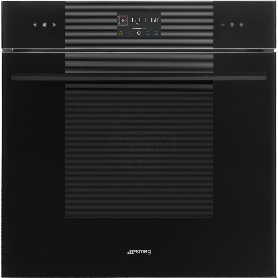 SMEG SO6102TB3 Многофункциональный духовой шкаф, 60 см, 10 функций, стекло Deep Black (чёрное)