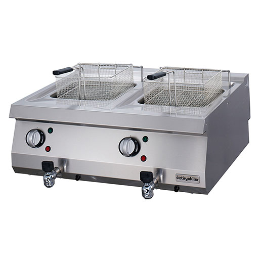 Фритюрница настольная OFEI 8070, 12 л.+12л., эл.