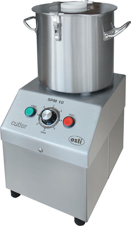 Куттер для овощей SPM 10 2-SPD, 10 л.
