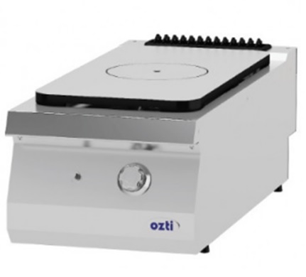 Газовая плита с панелью накаливания, OSOG 4070 C (1 горелка) Solid Top,газ.