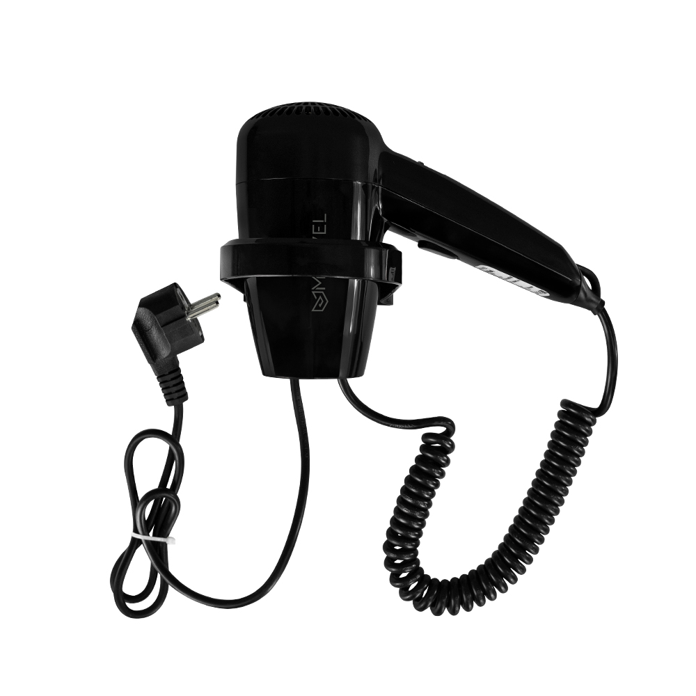 Фен для волос с настенным креплением MF3-1300 (Black)