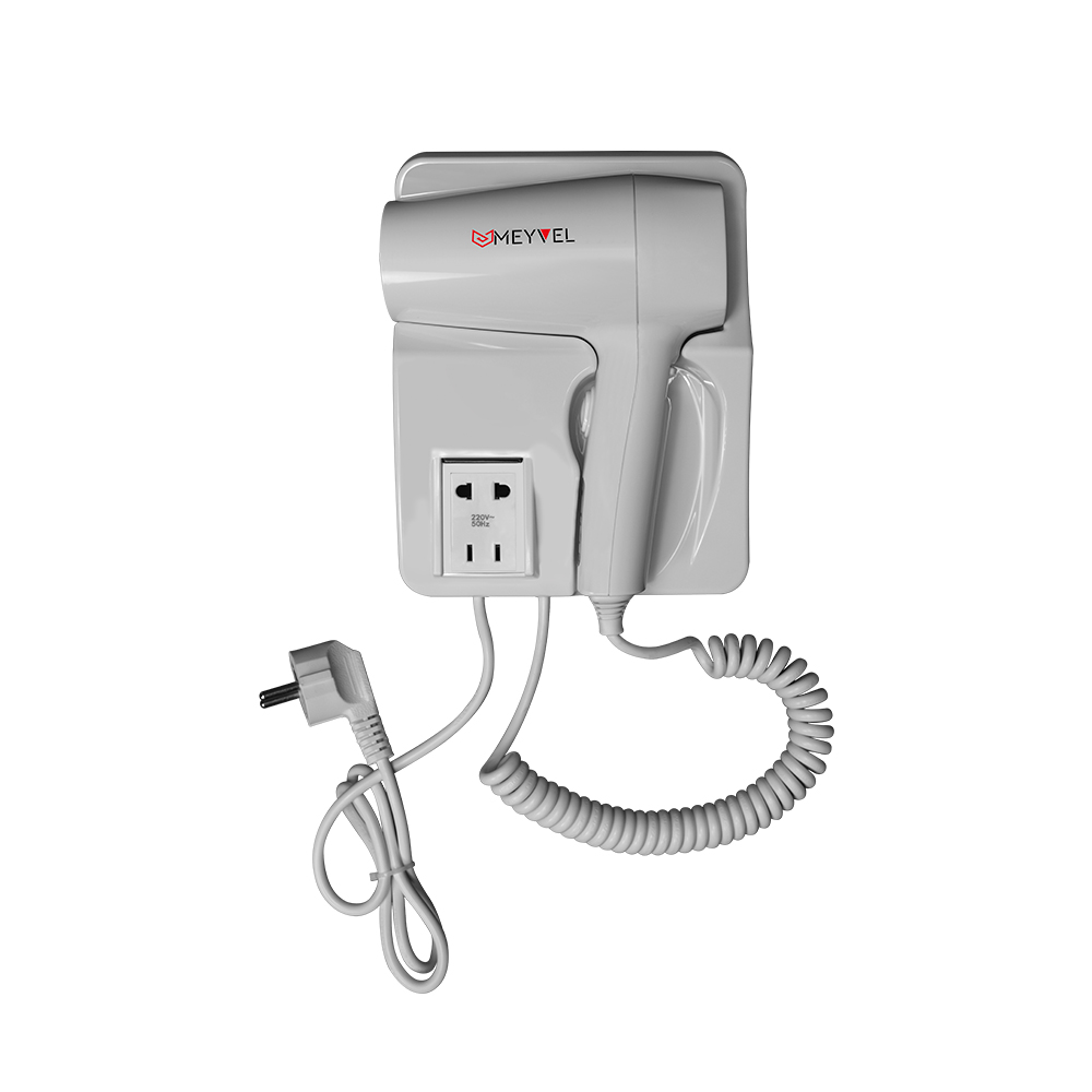 Фен для волос с настенным креплением MF5S-1600 (White)