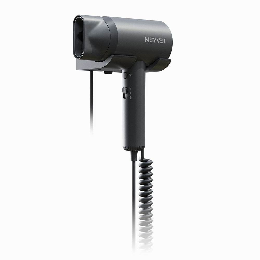 Фен для волос с настенным креплением MF10-1600 (Gray)