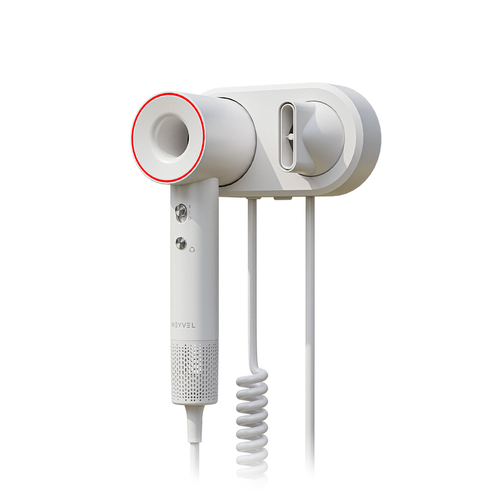 Фен для волос с настенным креплением MF11-1600 (White)
